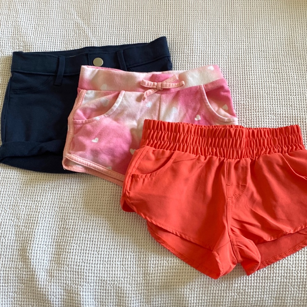 Bundle- set of 3 toddler shorts